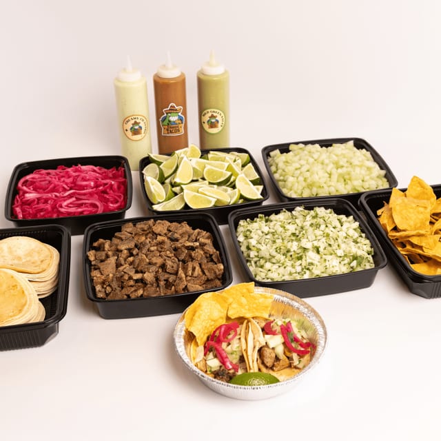Taco Bar (Feeds up to 25).