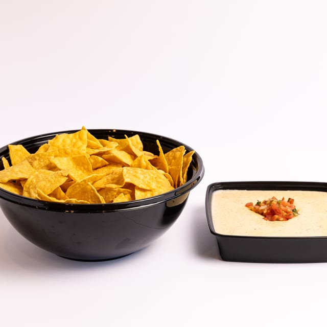Chips & Queso (Feeds Up to 10 People).