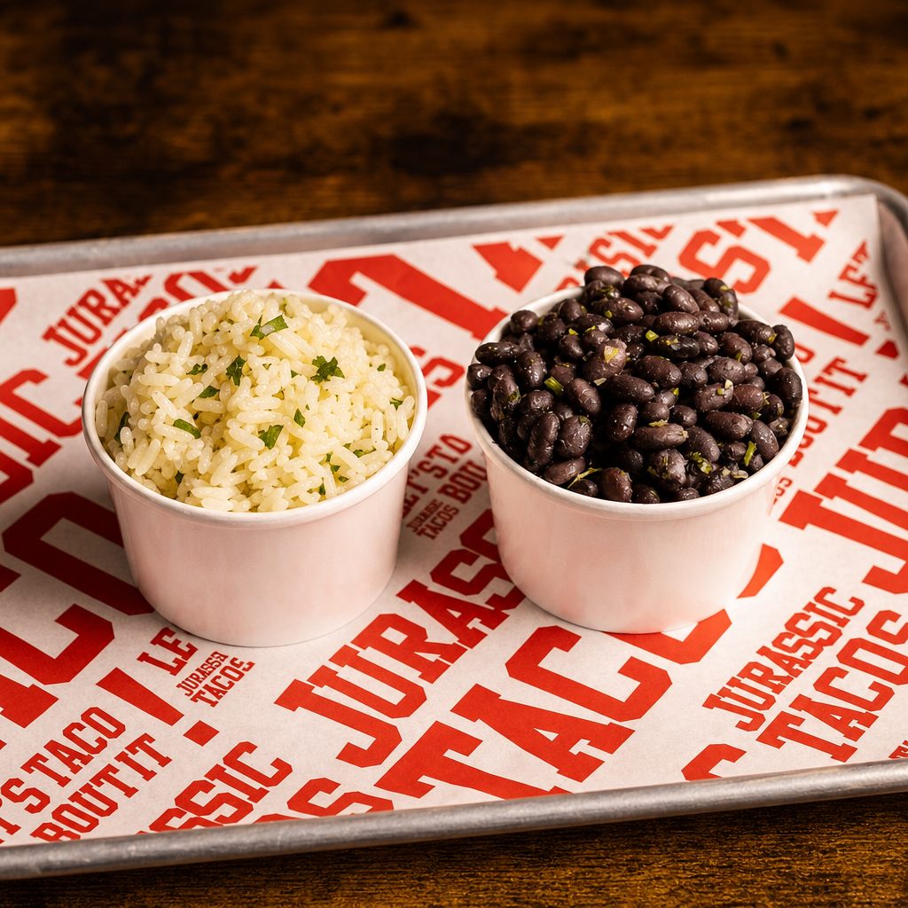 Cilantro-Lime Jasmine Rice and Beans.