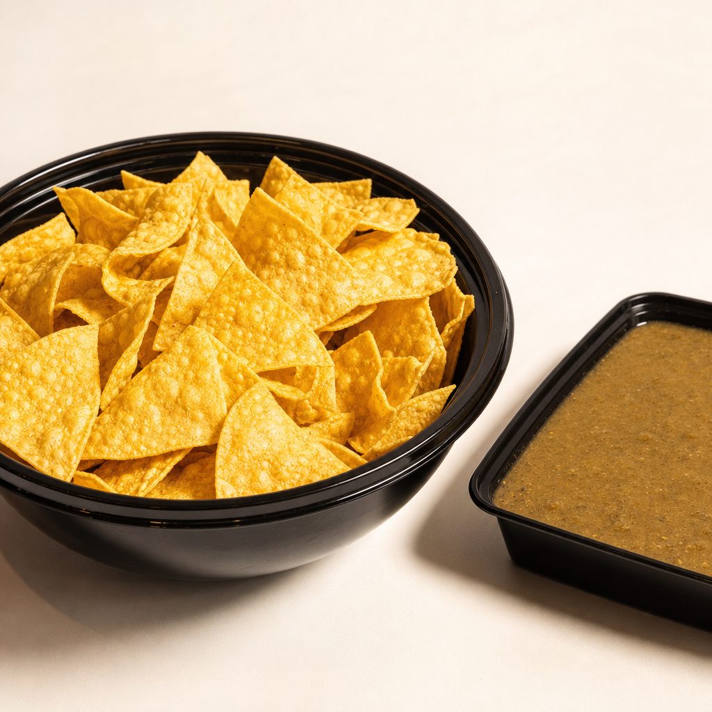 Chips & Salsa (Feeds 10 People).