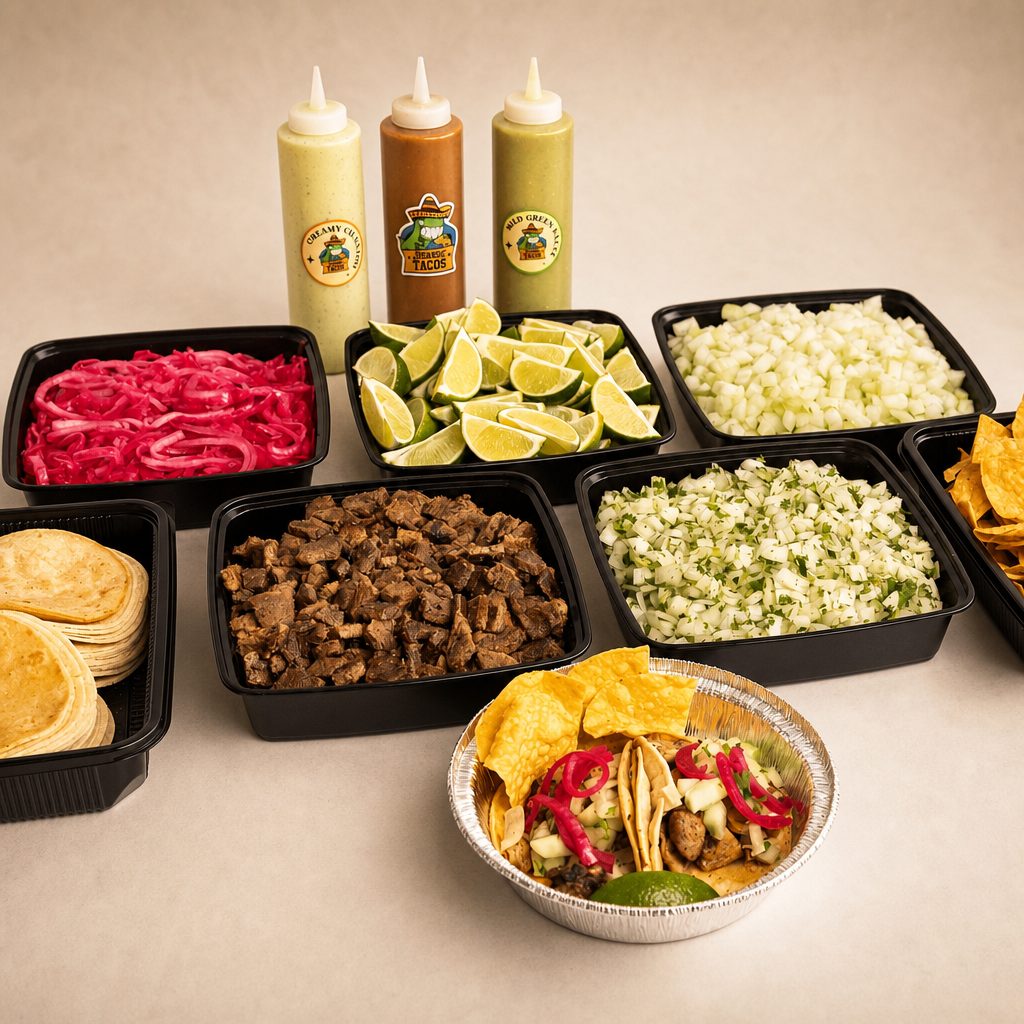 Taco Bar (Feeds up to 25).