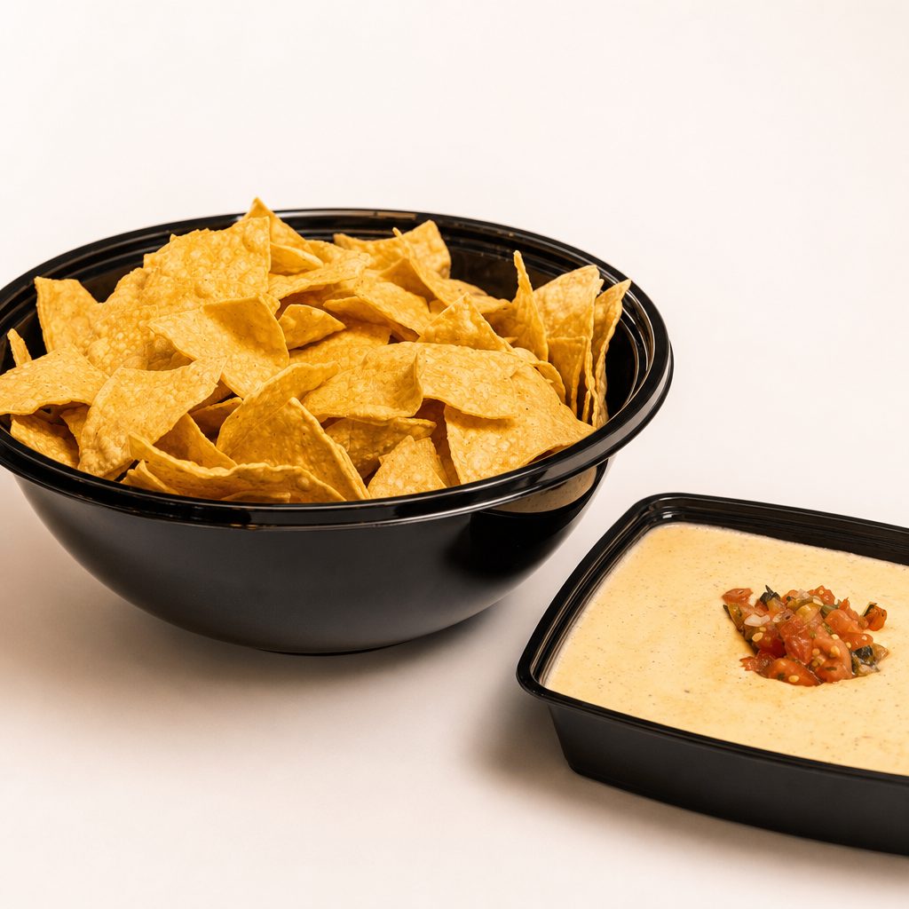 Chips & Queso (Feeds Up to 10 People).