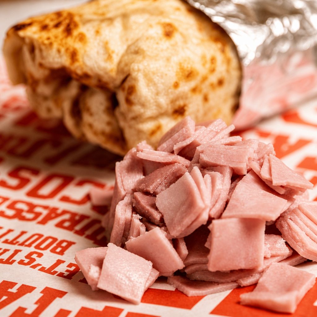 Breakfast Burrito - Ham.