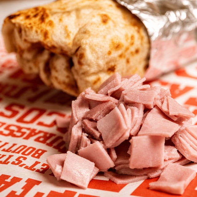 Breakfast Burrito - Ham.