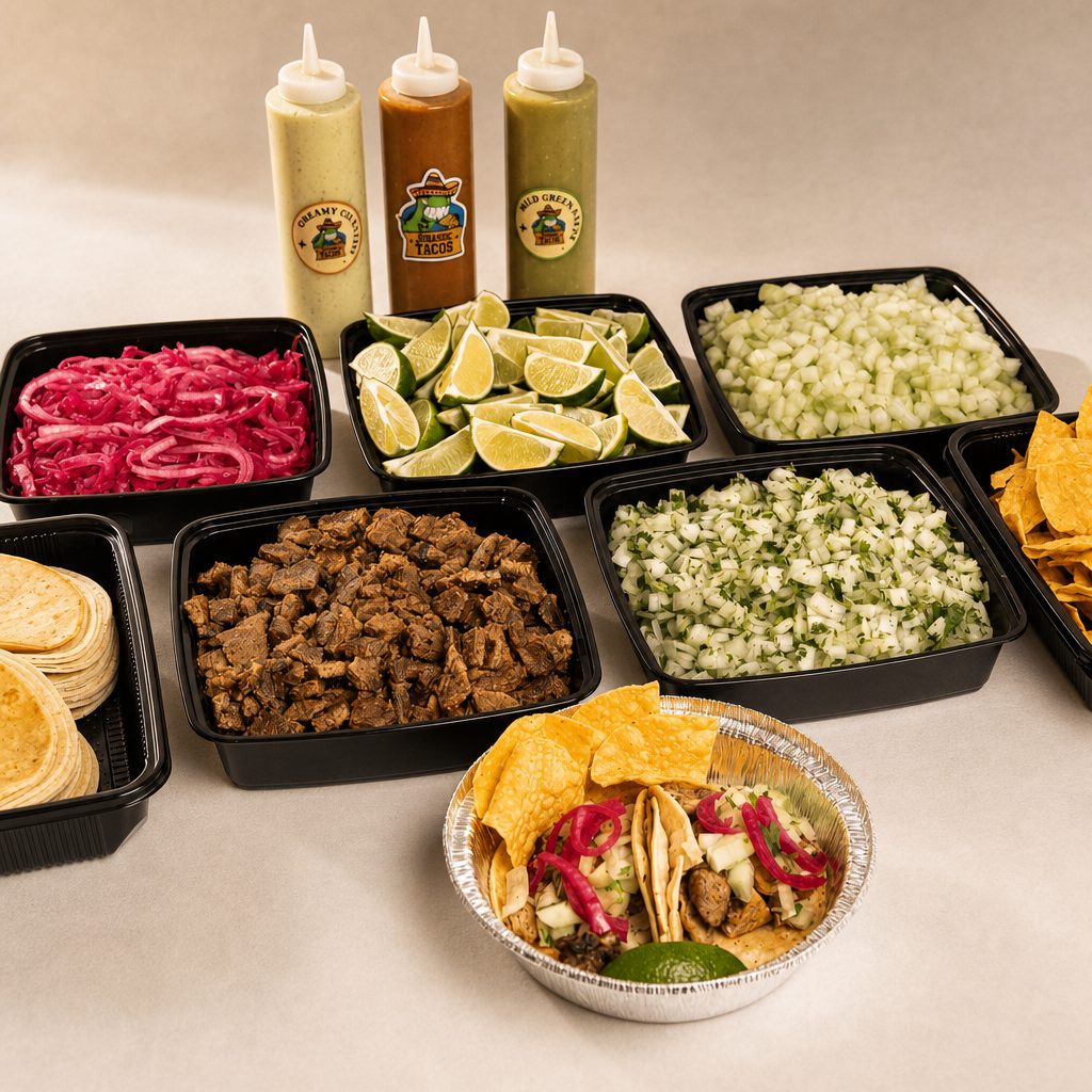 Taco Bar (Feeds Up to 10).