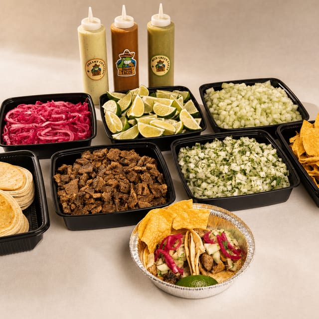 Taco Bar (Feeds Up to 10).