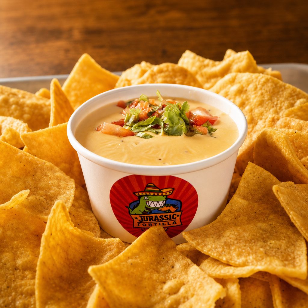 Chips and Queso.