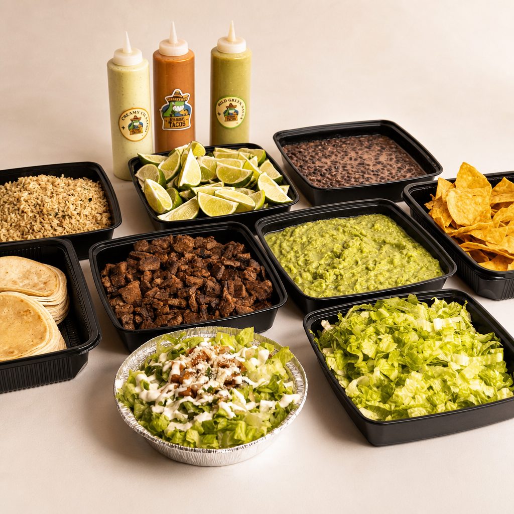 Bowl Bar (Feeds Up to 10 People).