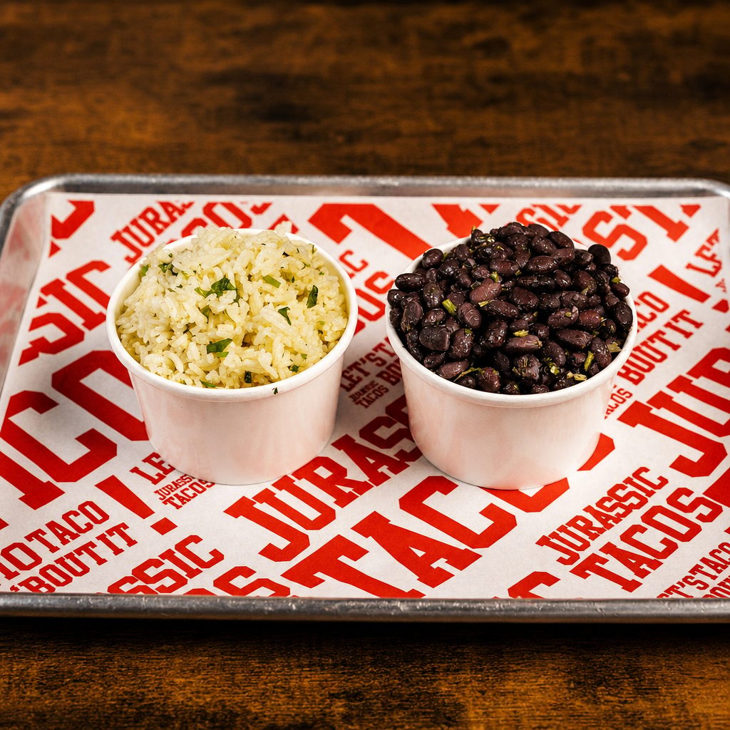 Cilantro-Lime Jasmine Rice and Beans.