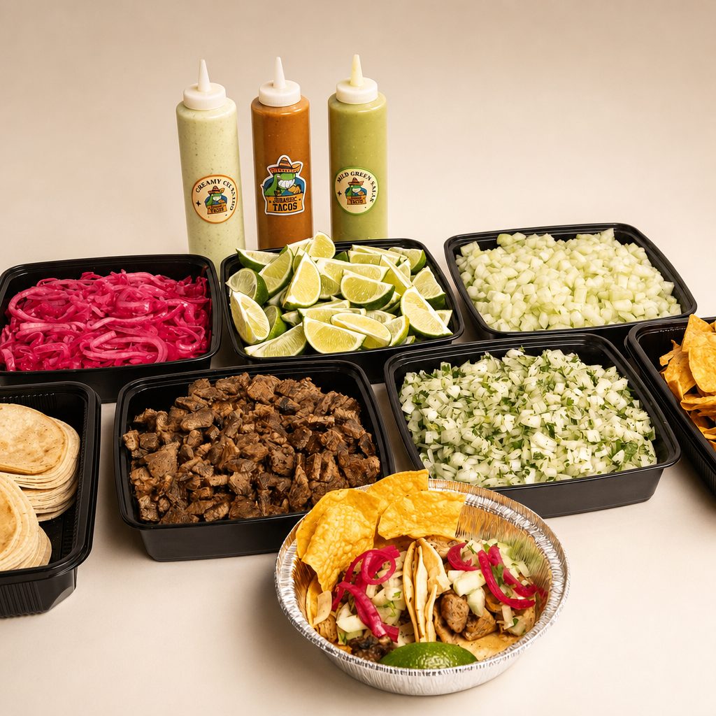 Taco Bar (Feeds Up to 15).