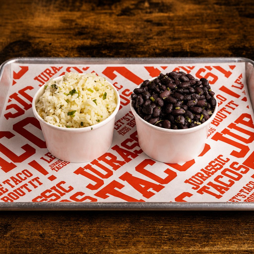 Cilantro-Lime Jasmine Rice and Beans.