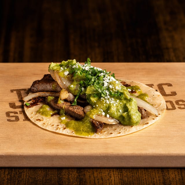 Fajita Steak Taco.