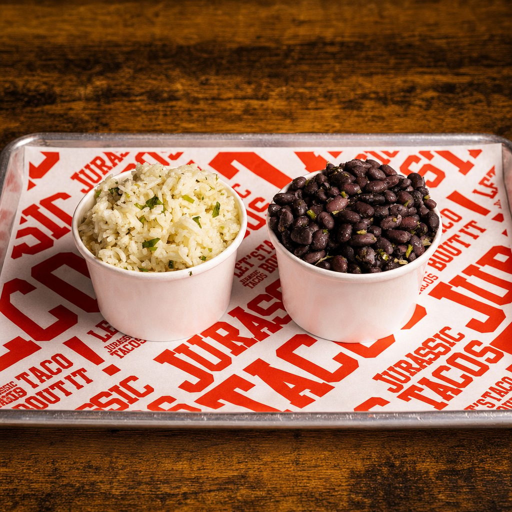 Cilantro-Lime Jasmine Rice and Beans.
