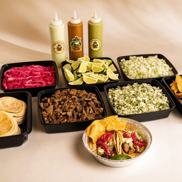 Taco Bar (Feeds Up to 10).