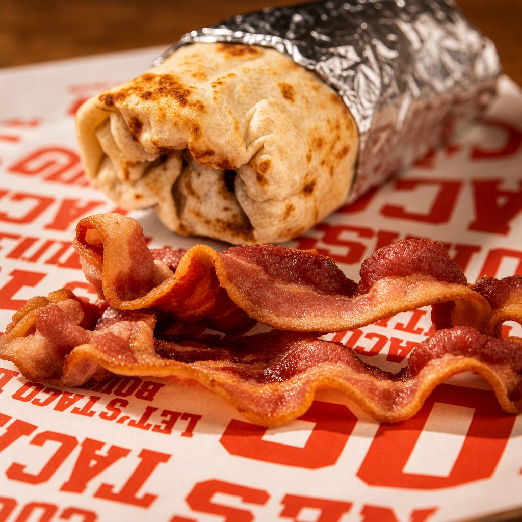 Breakfast Burrito - Bacon.