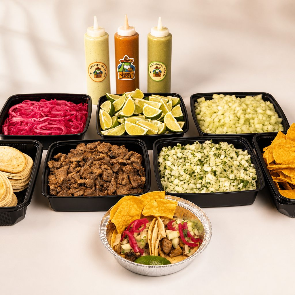 Taco Bar (Feeds Up to 15).