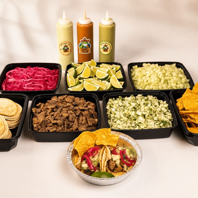 Taco Bar (Feeds Up to 15).