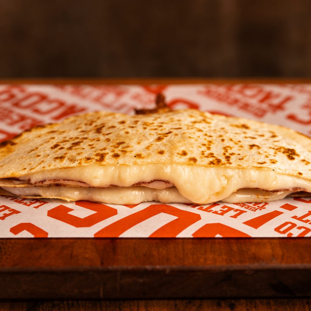 Cheese Quesadilla.