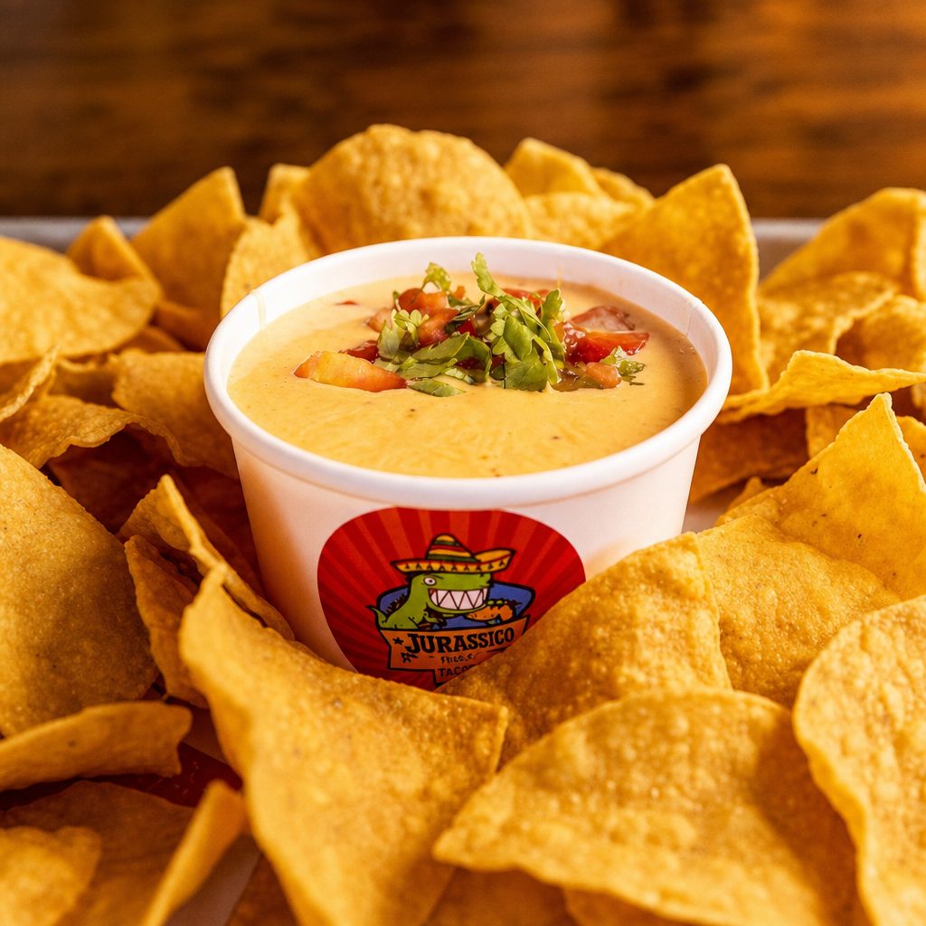 Chips and Queso.