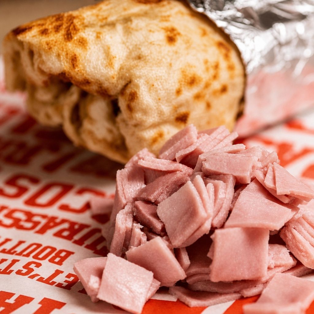 Breakfast Burrito - Ham.
