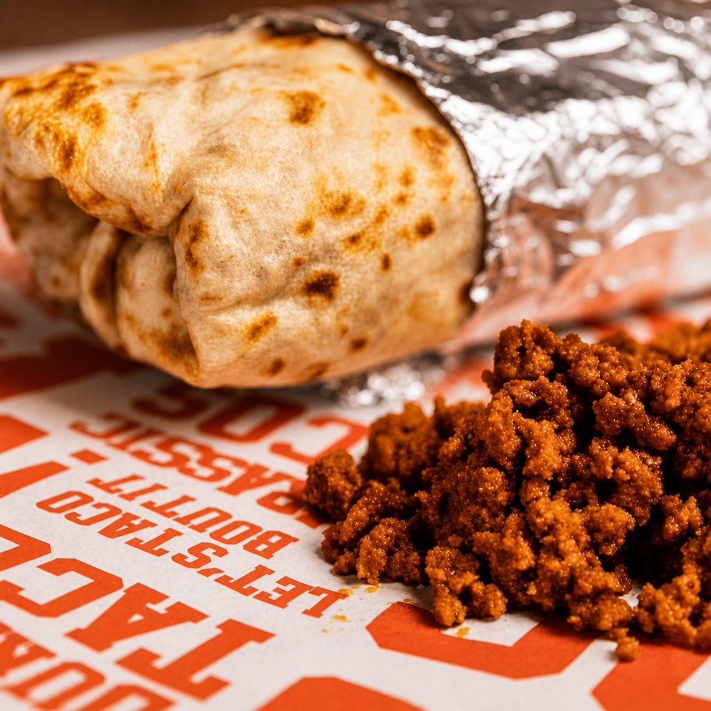 Breakfast Burrito - Chorizo.