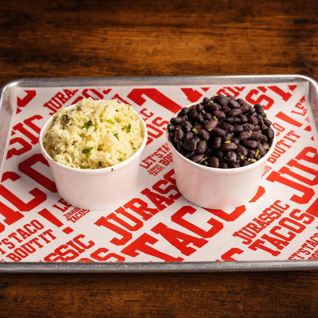 Cilantro-Lime Jasmine Rice and Beans.