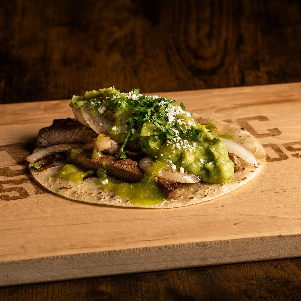 Fajita Steak Taco.