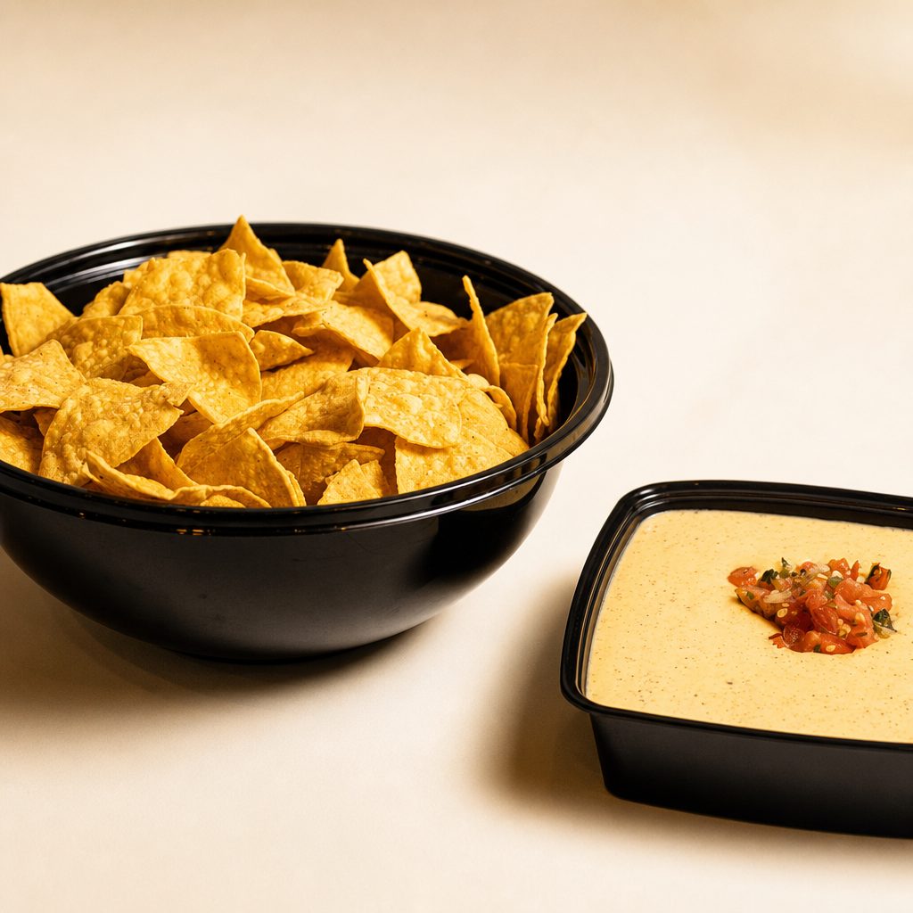 Chips & Queso (Feeds Up to 10 People).