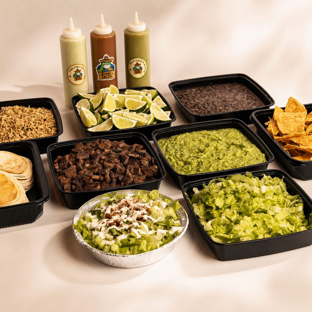 Bowl Bar (Feeds Up to 10 People).